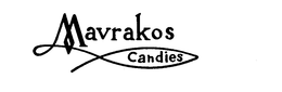 MAVRAKOS CANDIES trademark