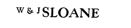 W & J SLOANE trademark