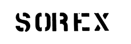 SOREX trademark