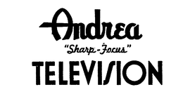 ANDREA "SHARP-FOCUS" TELEVISION trademark
