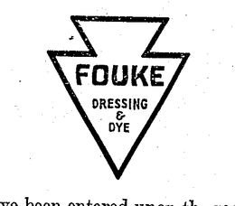 FOUKE ST. LOUIS DRESSING & DYE trademark