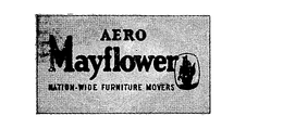 AERO MAYFLOWER NATION WIDE FURNITURE MOVERS trademark