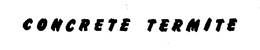 CONCRETE TERMITE trademark