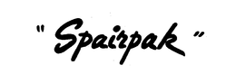 SPAIRPAK trademark