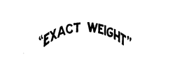 "EXACT WEIGHT" trademark