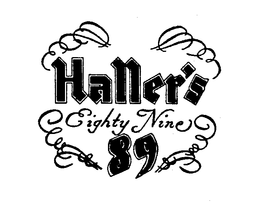 HALLERS EIGHTY-NINE 89 trademark