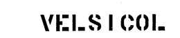 VELSICOL trademark