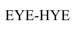 EYE-HYE trademark