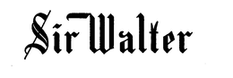 SIR WALTER trademark