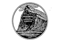THE PRUDENTIAL HAS THE STRENGTH OF GIBRALTAR trademark