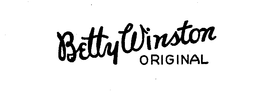 BETTY WINSTON ORIGINAL trademark