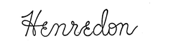 HENREDON trademark