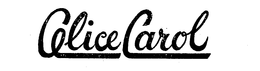 ALICE CAROL trademark