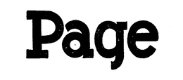 PAGE trademark