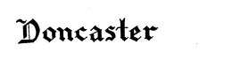 DONCASTER trademark
