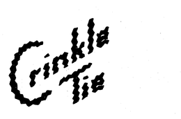 CRINKLE TIE trademark