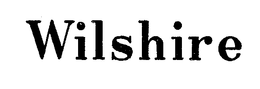 WILSHIRE trademark