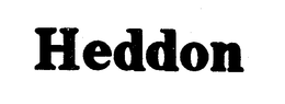 HEDDON trademark