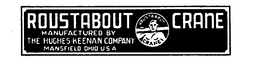 ROUSTABOUT CRANE MANUFACTURED BY THE HUGHES-KEENAN COMPANY MANSFIELD, OHIO USA trademark