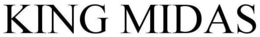 KING MIDAS trademark