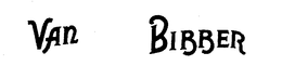 VAN BIBBER trademark