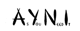 AS YOU NEED IT trademark