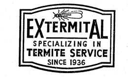EXTERMITAL TERMITE SERVICE trademark