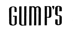 GUMP'S trademark