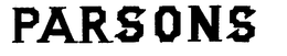 PARSONS trademark