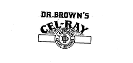 "THE ONLY GENUINE SINCE 1868" DR.BROWN'S CEL-RAY A CARBONATED CELERY BEVERAGE DB trademark