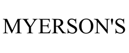 MYERSON'S trademark