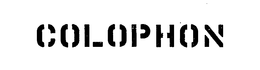 COLOPHON trademark
