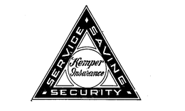 SERVICE SAVING SECURIT KEMPER INSURANCE trademark