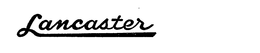 LANCASTER trademark