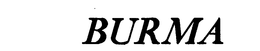 BURMA trademark