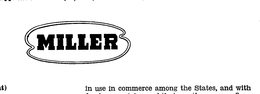 MILLER trademark