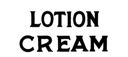 LOTION CREAM trademark