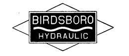 BIRDSBORO HYDRAULIC trademark