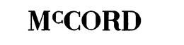 MCCORD trademark