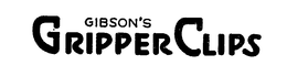 GIBSON'S GRIPPER CLIPS trademark