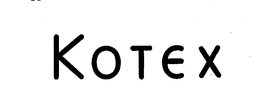 KOTEX trademark