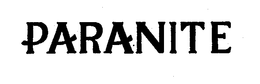 PARANITE trademark
