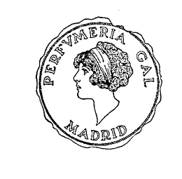 PERFUMERIA GAL MADRID trademark