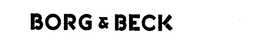 BORG & BECK trademark
