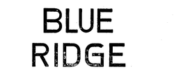 BLUE RIDGE trademark