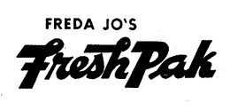 FREDA JO'S FRESH PAK trademark