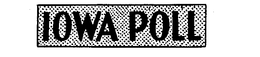 IOWA POLL trademark