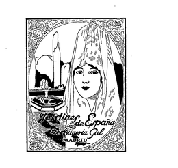 JARDINES DE ESPANA PERFUMERIA GAL MADRID trademark