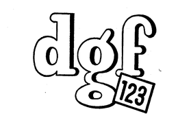 DGF 123 trademark