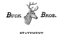 BUCK BROS. trademark
